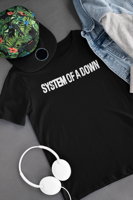 Camiseta "System of a Down" Clássica - Música