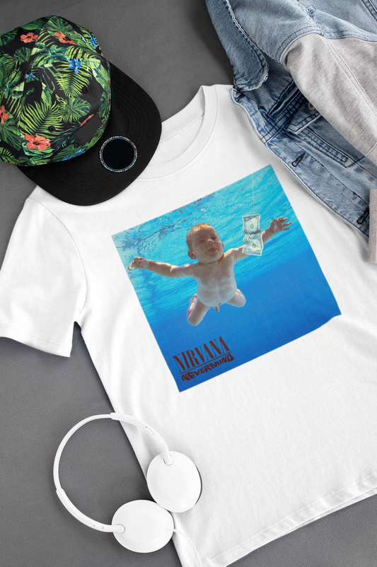 Camiseta "Nevermind - Nirvana" - Álbum - Música