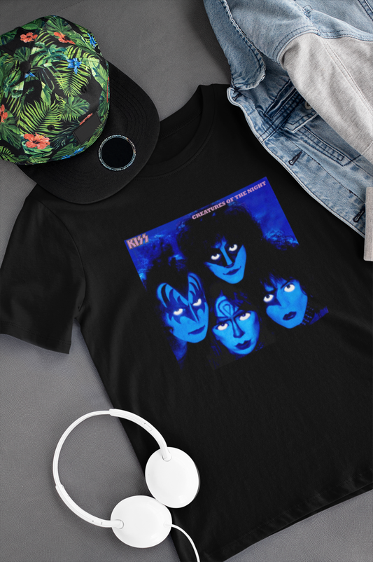 Camiseta "Creatures of the Night - Kiss" - Álbum - Música