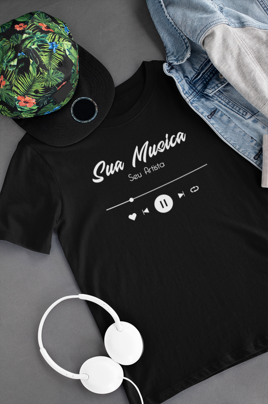 Camiseta Personalizada - Minha Música Favorita
