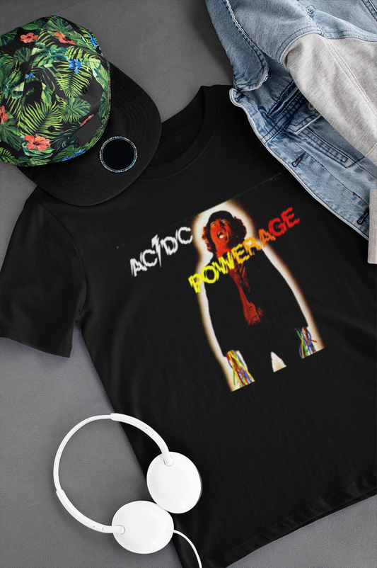 Camiseta "Powerage - ACDC" - Álbum - Música