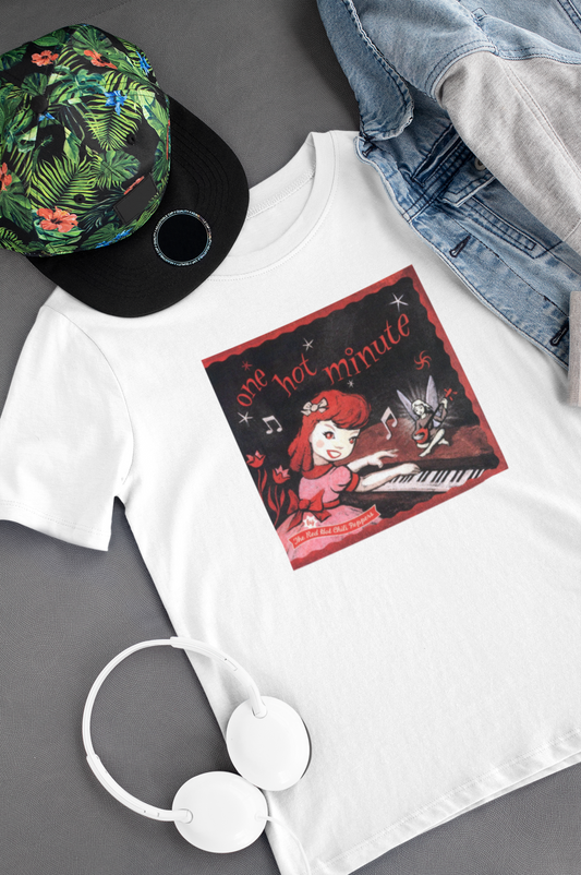 Camiseta "One Hot Minute - Red Hot Chili Peppers" - Álbum - Música