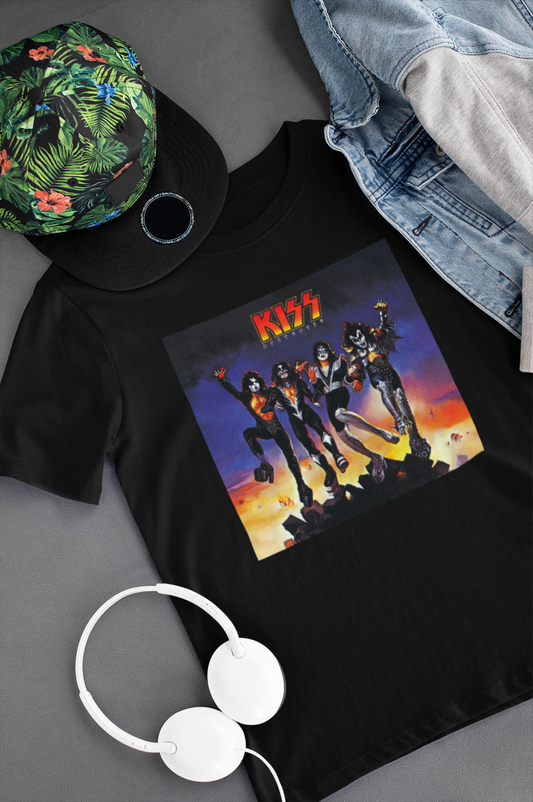 Camiseta "Destroyer - Kiss" - Álbum - Música