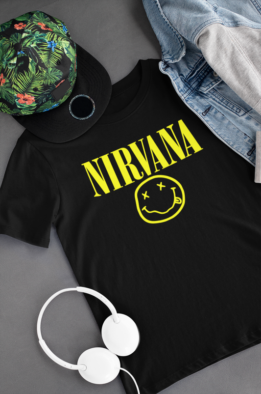 Camiseta "Nirvana" Clássico - Música