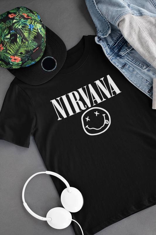 Camiseta "Nirvana" Clássico - Música