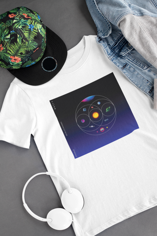 Camiseta "Music of the Spheres - Coldplay" - Álbum - Música