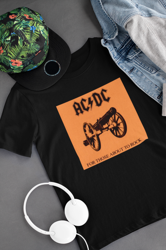 Camiseta "For Those About to Rock - ACDC" - Álbum - Música