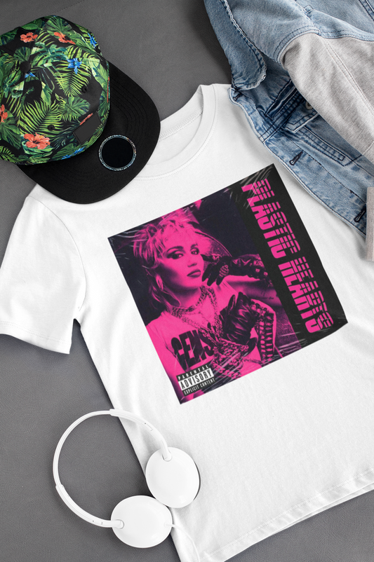 Camiseta "Plastic Hearts - Miley Cyrus" - Álbum - Música