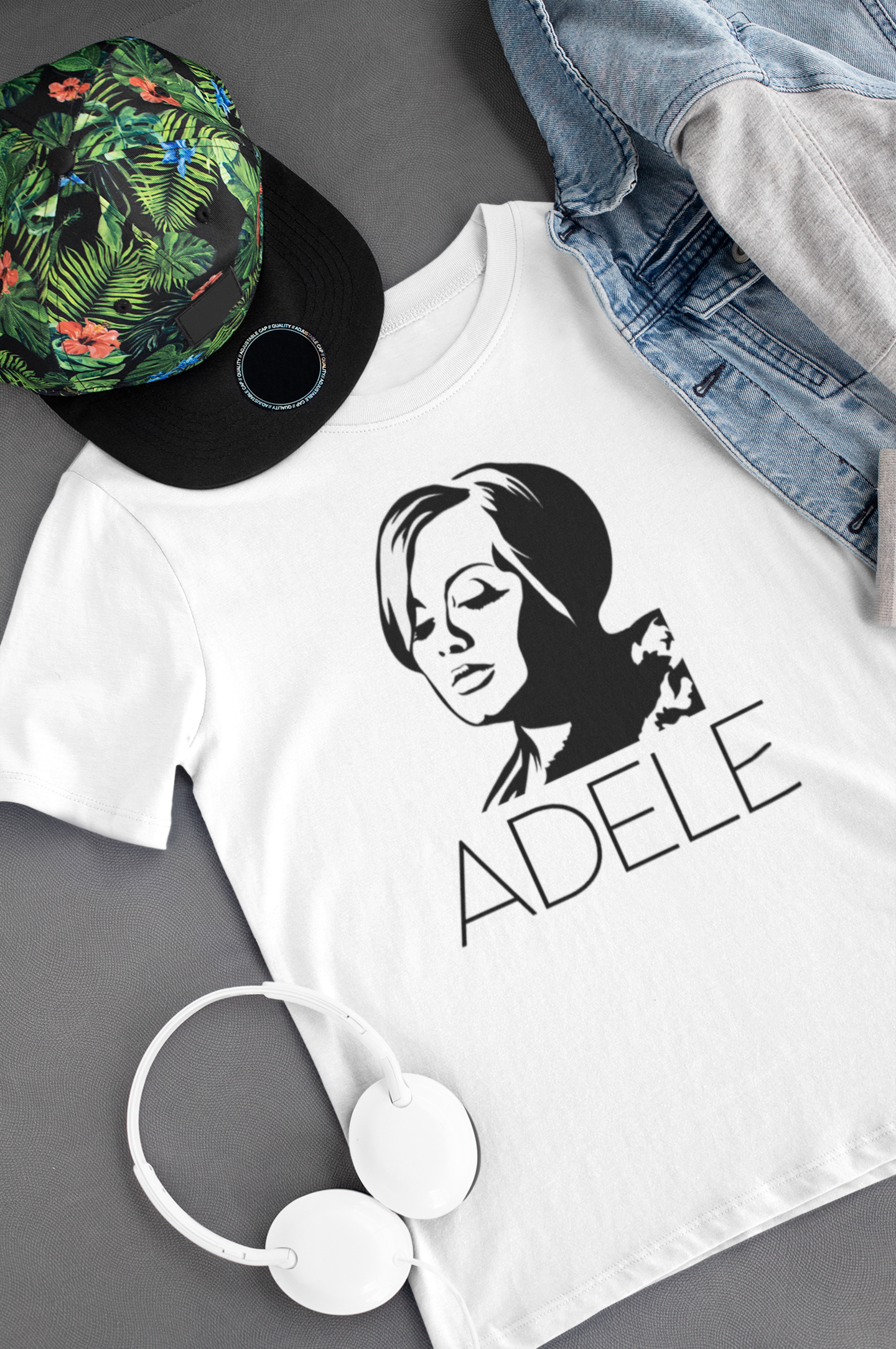 Camiseta "Adele" Clássica - Música