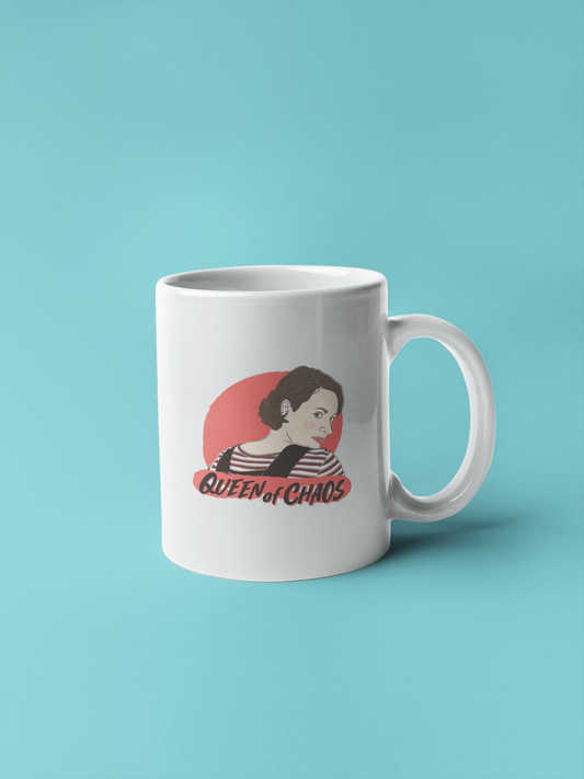 Caneca "Queen of Caos" - Fleabag - Séries de TV