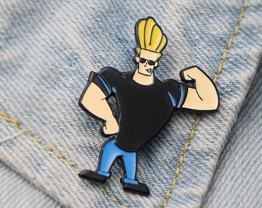 Broche "Johnny Bravo" - Desenho Animado