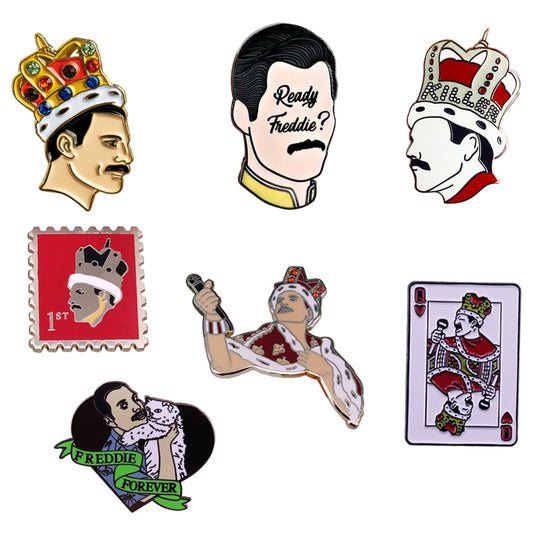 Broche "Queen/Freddie Mercury" - Música