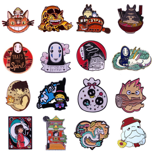 Broches Studio Ghibli - "Hayao Miyazaki" - Filmes