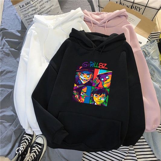 Coleção de Moletom "Arte Gorillaz" - Música