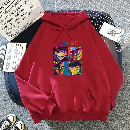 Coleção de Moletom "Arte Gorillaz" - Música