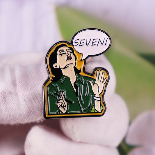 Broche "Monica - Seven" - Friends  - Séries de TV