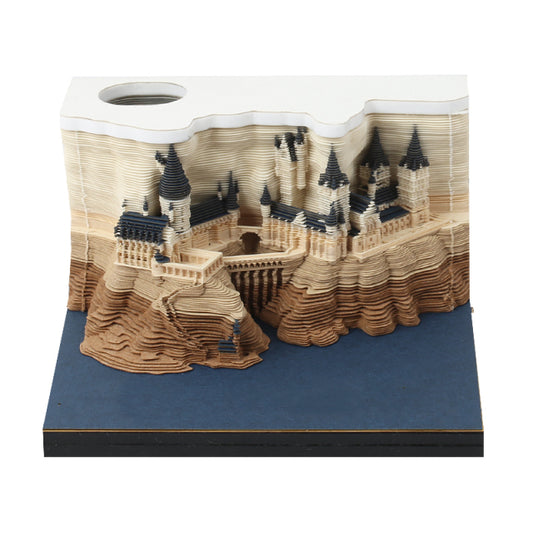 Bloco de Notas 3D Omoshiroi Castelo Hogwarts - Harry Potter - Filmes