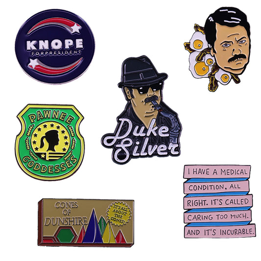Broches "Parks and Recreation" - Séries de TV