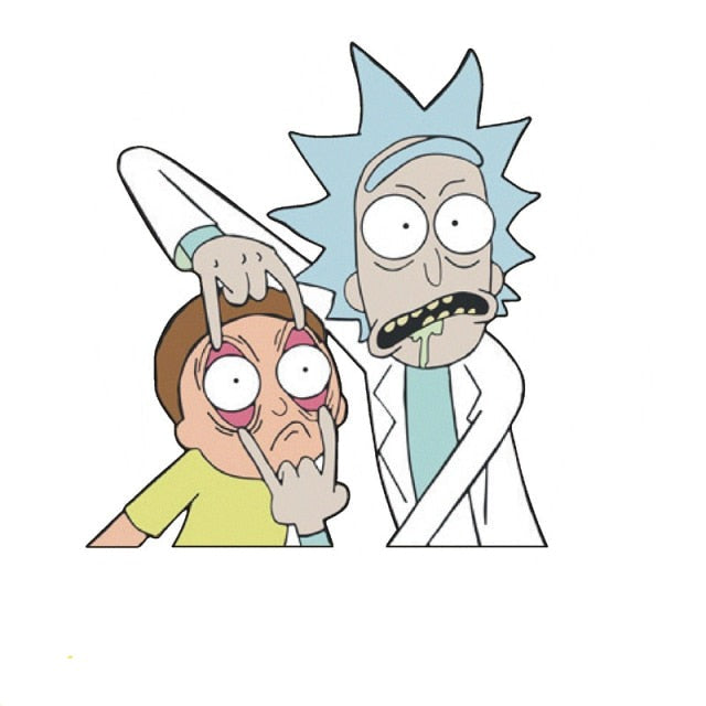 Adesivo - Rick and Morty - Séries de TV