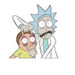 Adesivo - Rick and Morty - Séries de TV