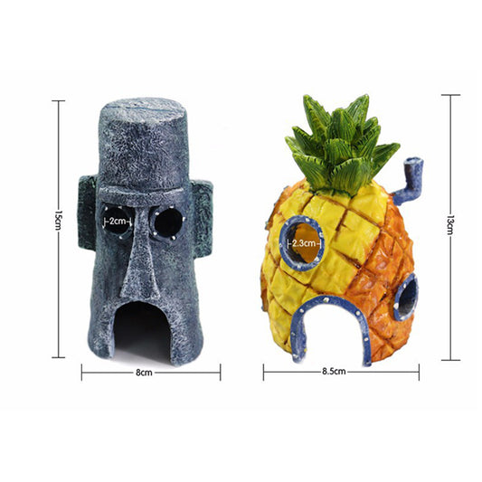 Enfeite Decorativo - Bob Esponja  - Aquário -  Desenhos Animados