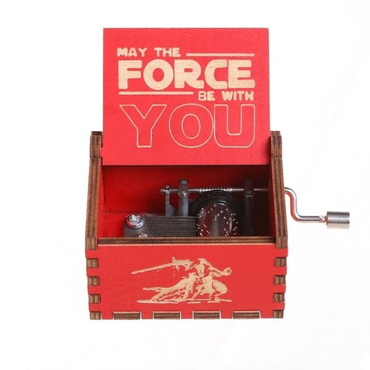 Caixinha de Música "May the force be with you" - Filmes