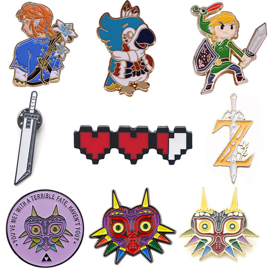 Broche Zelda - Link - Breath of the Wild - Games