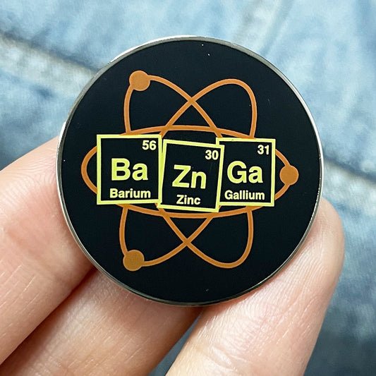 Broche Ba-Zn-Ga - The Big Bang Theory