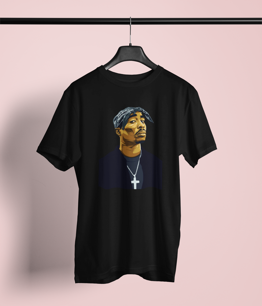 Camiseta "2Pac" Clássica - Música