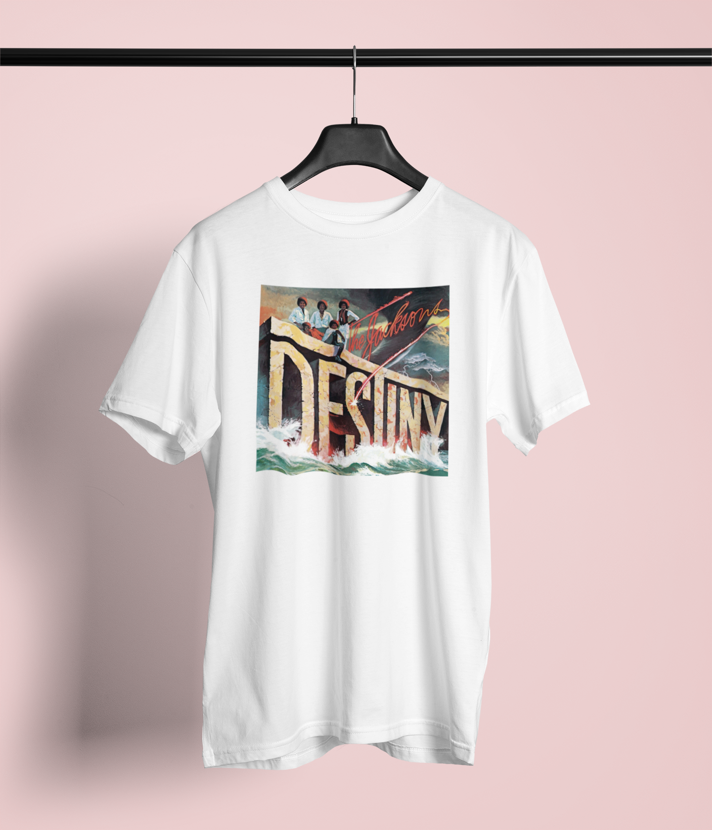 Camiseta "Destiny - The Jacksons" - Álbum - Música