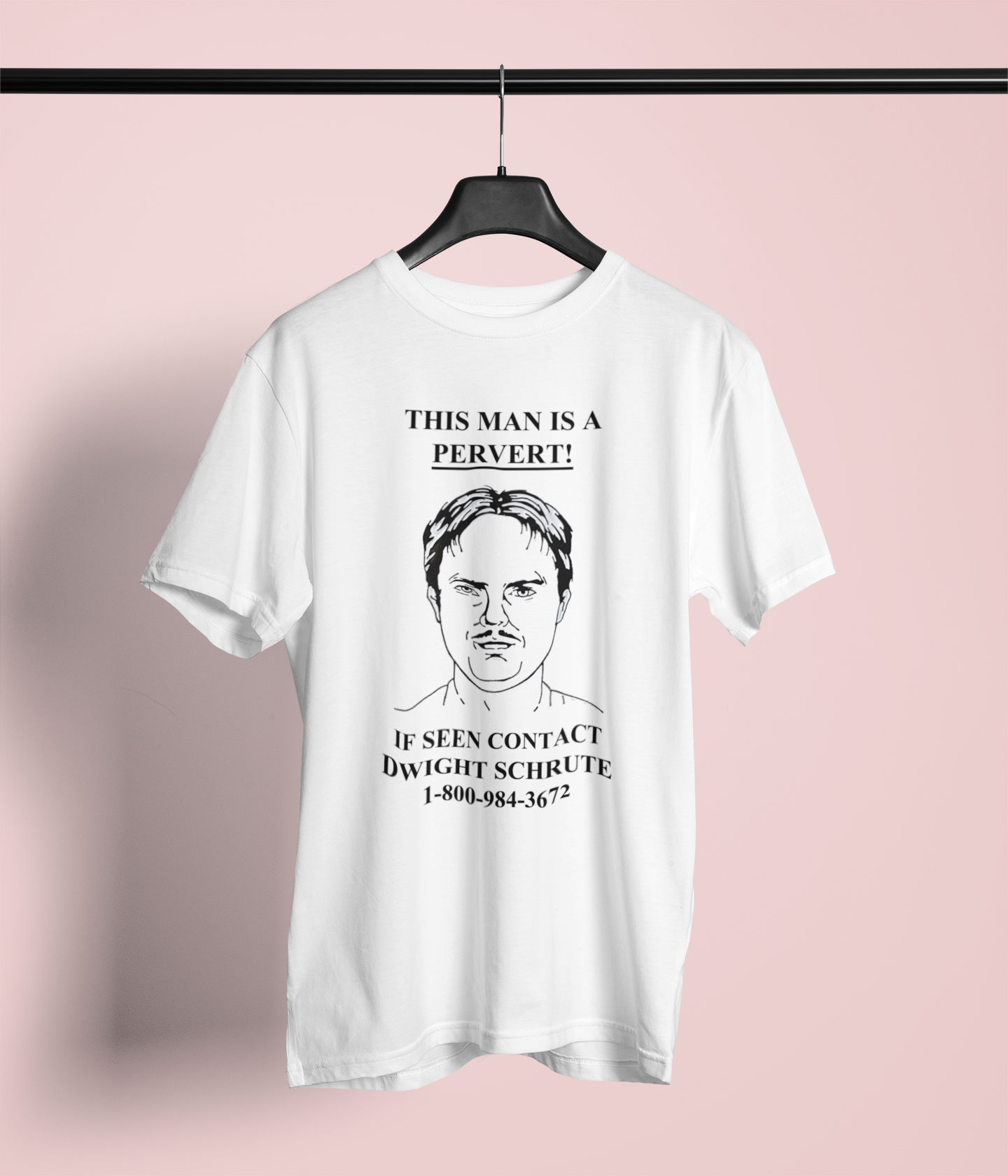 Camiseta "Dwight Pervert" - The Office - Séries de TV