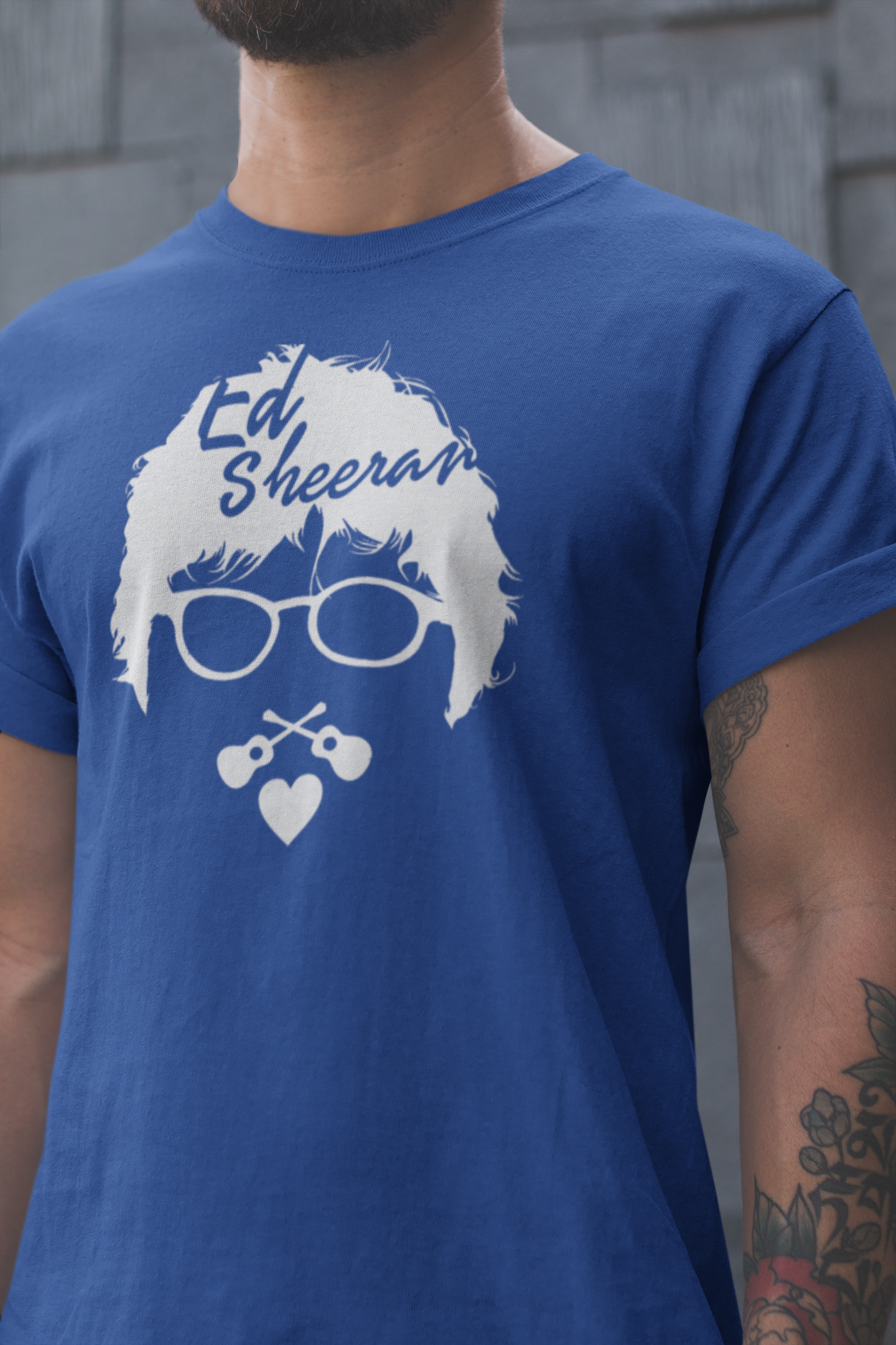 Camiseta "Ed Sheeran" Clássica - Música