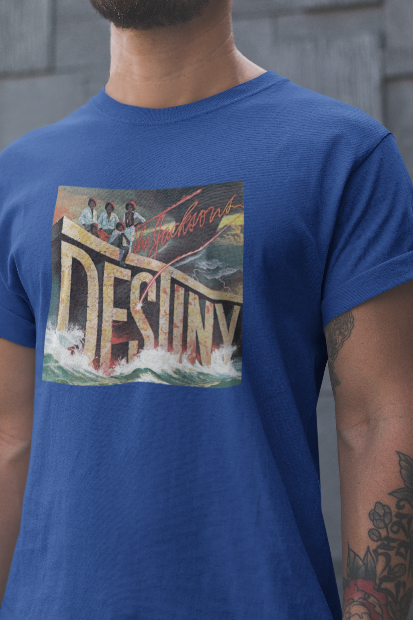 Camiseta "Destiny - The Jacksons" - Álbum - Música