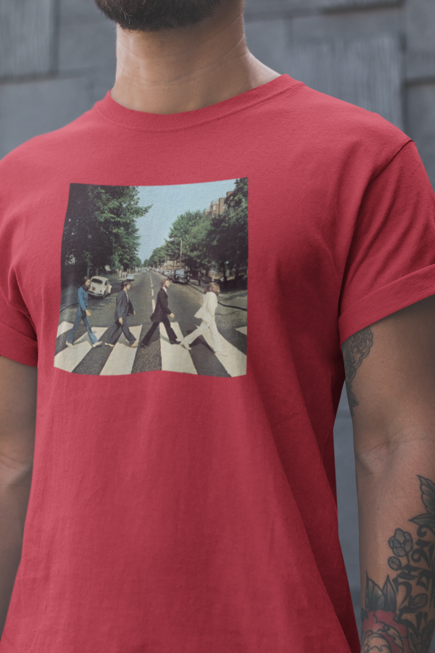 Camiseta "Abbey Road - The Beatles" - Álbum - Música
